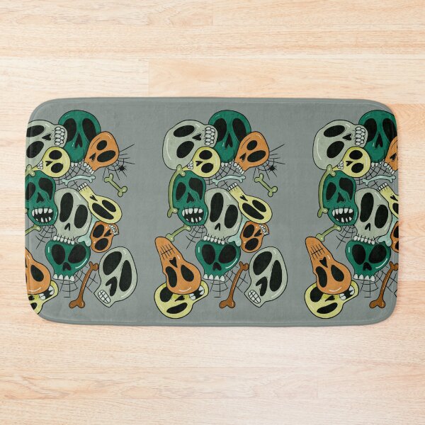 Item preview, Skulls and Bones in Cobwebs designed and sold by wildjellybeans.