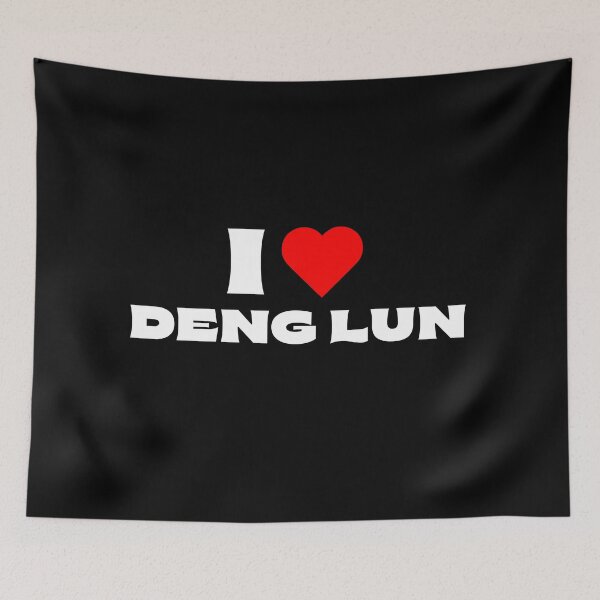 Item preview, I Love Deng Lun – White Fonts designed and sold by Itsheartshop.
