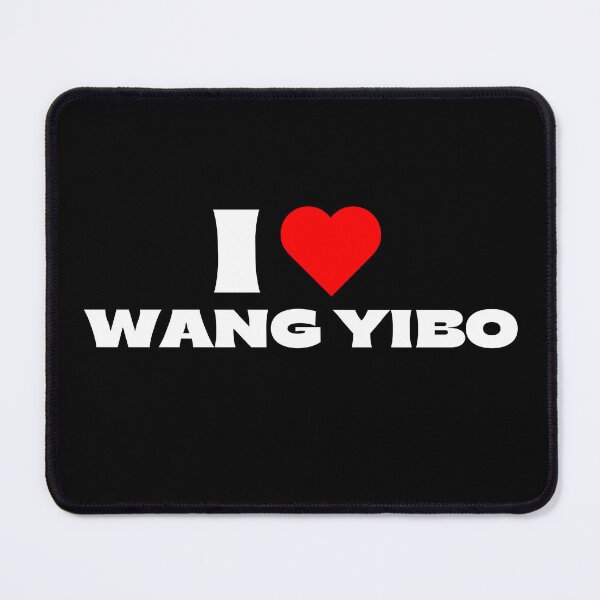 Item preview, I Love Wang Yibo – White Fonts designed and sold by Itsheartshop.