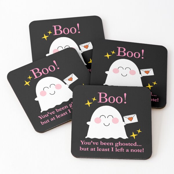 Item preview, Boo! You've Been Ghosted - Left a Note designed and sold by Tulip Creators by This Definition.