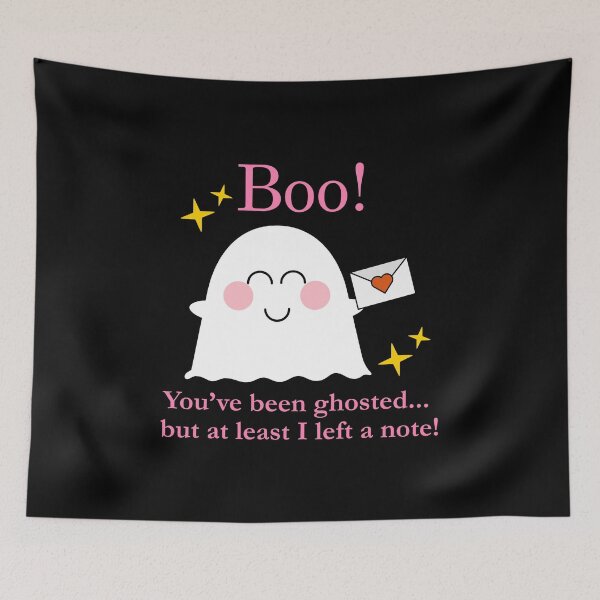 Item preview, Boo! You've Been Ghosted - Left a Note designed and sold by Tulip Creators .