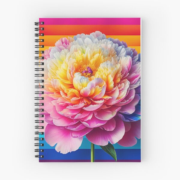 Artikelvorschau, Regenbogen und Blume entworfen und verkauft von FRStudio2024.