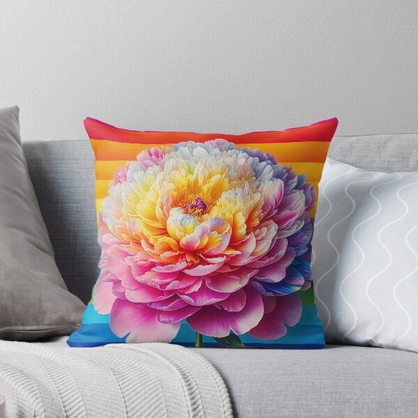 Artikelvorschau, Regenbogen und Blume entworfen und verkauft von FRStudio2024.