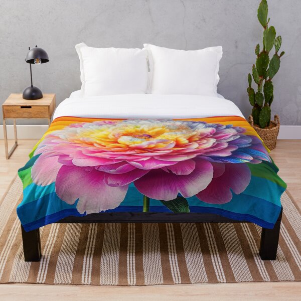 Item preview, Rainbow and flower designed and sold by FRStudio2024.