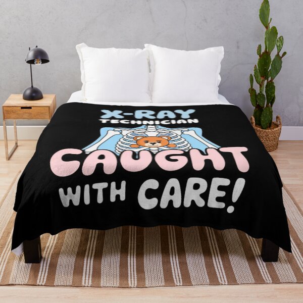 Item preview, X-Ray Technician Humor | Caught With Care Medical Fun designed and sold by BunBuntheDog-.