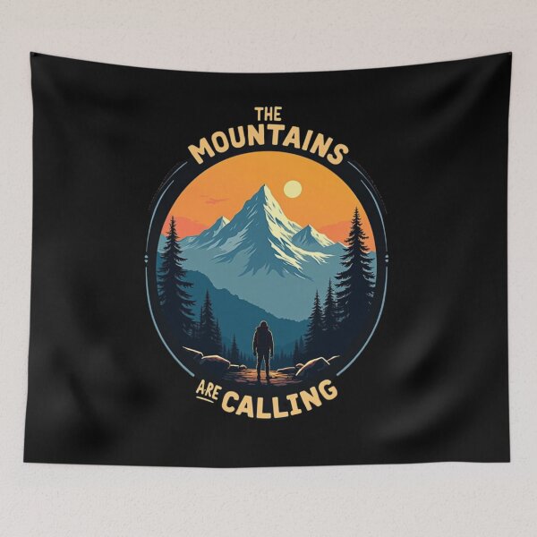 Item preview, The Mountains are Calling designed and sold by Giggle Gear Tees.