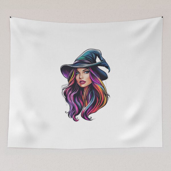 Item preview, Witch Girl Halloween designed and sold by NicolasGlowArt.