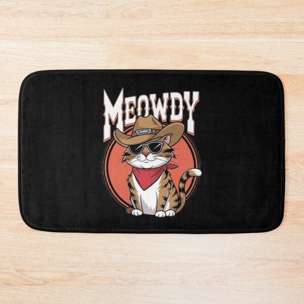 Item preview, Cute Cowboy Cat with Meowdy designed and sold by love3617.