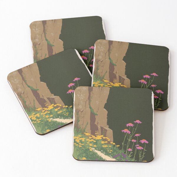 Item preview, Cliff side print adventure designed and sold by patternshoprad.