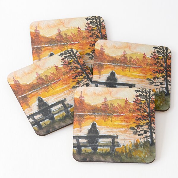 Item preview, Immersed In Autumn Watercolor designed and sold by TheArtCave.