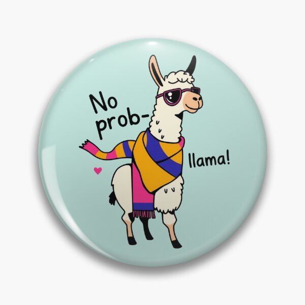 Item preview, No prob-llama! designed and sold by Bratak.