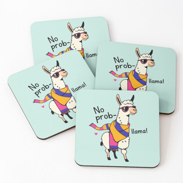 Item preview, No prob-llama! designed and sold by Bratak.