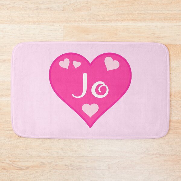 Item preview, Jo Name Pink Heart  designed and sold by Jeallan Designs.