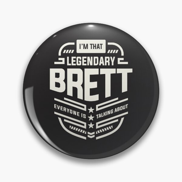 Item preview, Legendary Brett Personalized Name Brett designed and sold by cidolopez.