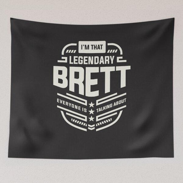 Item preview, Legendary Brett Personalized Name Brett designed and sold by cidolopez.