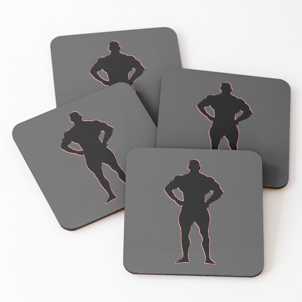 Item preview, Bold black Muscular Silhouette - Strength and Power designed and sold by 4rpixs.