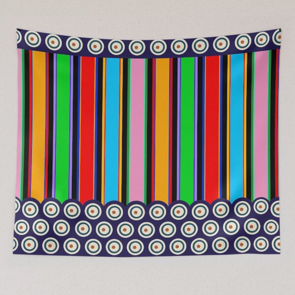 Item preview,  A variation of Polish pottery and fabric with a folk pattern designed and sold by mikistudio.