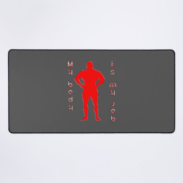 Item preview, Bold Red Muscular Silhouette - Strength and Power designed and sold by 4rpixs.