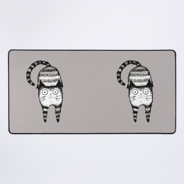 Item preview, Boceto de ilustración dibujado a mano de gatos divertidos designed and sold by Makitsu Neko.