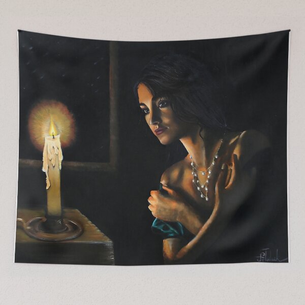 Item preview, winter night - Artem Tuliuk original oil painting designed and sold by Artem Tuliuk.
