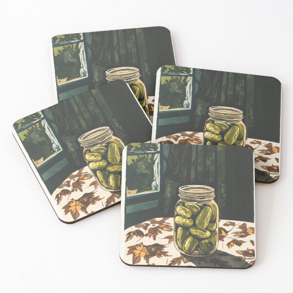 Aperçu de l'œuvre Bocal de cornichons créée et vendue par patternshoprad.