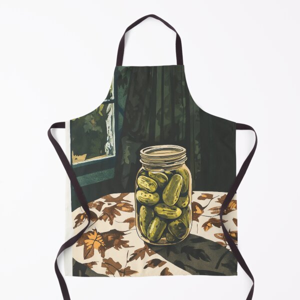 Aperçu de l'œuvre Bocal de cornichons créée et vendue par patternshoprad.