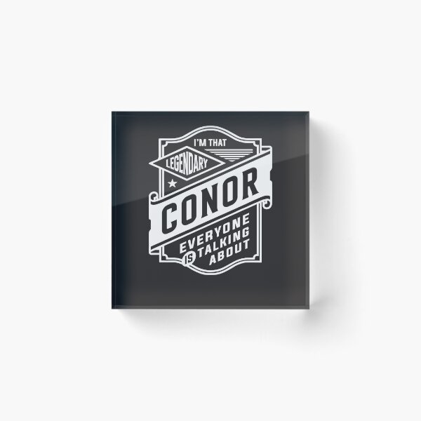 Item preview, Legendary Conor Personalized Name Conor designed and sold by cidolopez.