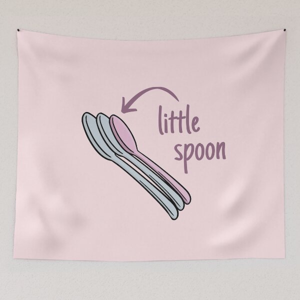 Item preview, Funny Polyamorous Matching Little Spoon designed and sold by Furia LGBTQ+ Accessories.