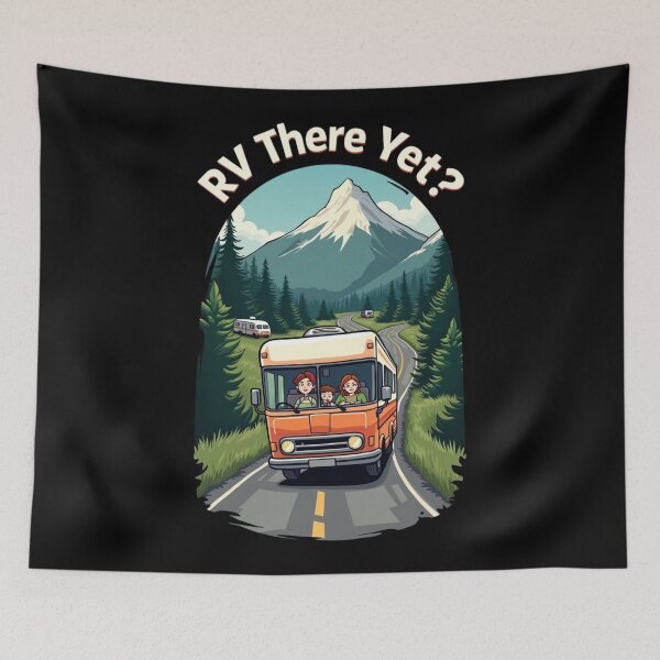Aperçu de l'œuvre RV Vous êtes déjà là ? créée et vendue par Giggle Gear Tees.