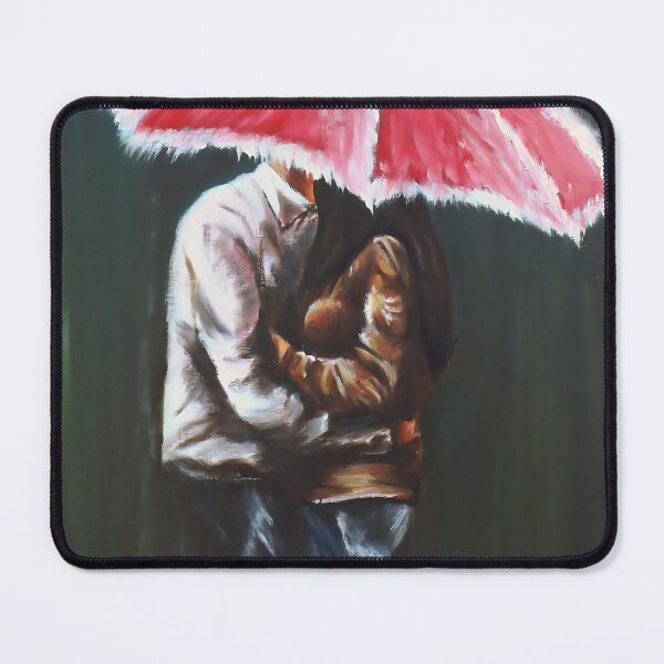 Item preview, Under the red umbrella - Artem Tuliuk original oil painting designed and sold by Artem Tuliuk.
