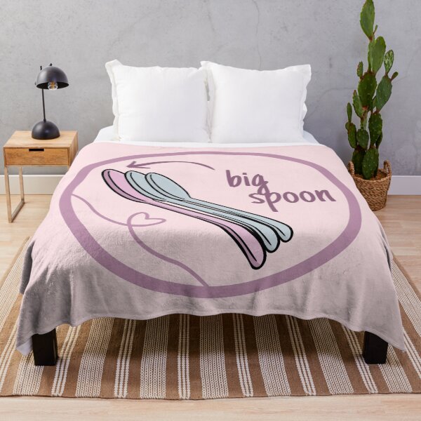 Item preview, Funny Polyamorous Matching Big Spoon designed and sold by Furia LGBTQ+ Accessories.