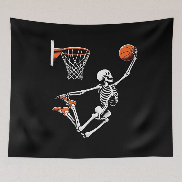 Item preview, Basketball Skeleton Halloween Player designed and sold by Creativedsigna.
