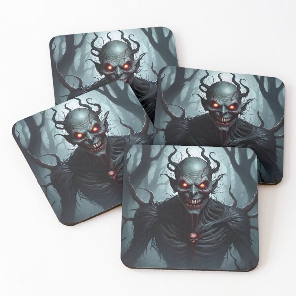 Item preview, Dark Demonic Entity Lurking in the Woods on Halloween designed and sold by GrizzlyCollective.