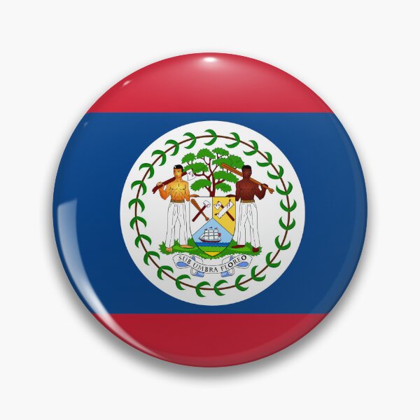 Item preview, Belize Flag Print: Unity in Diversity and Heritage designed and sold by communedesigns.