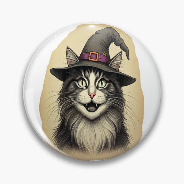 Item preview, Wizard Cat Halloween designed and sold by BlackCoralArt.