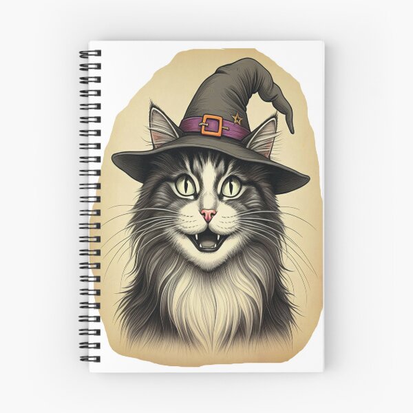 Item preview, Wizard Cat Halloween designed and sold by BlackCoralArt.
