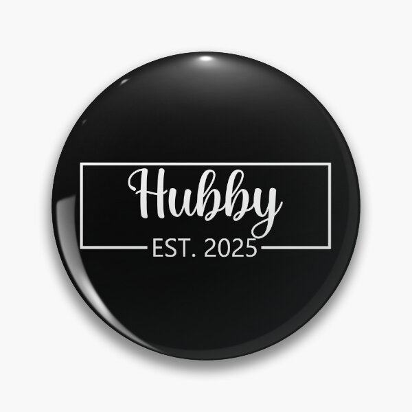 Item preview, Hubby Est 2025 | Hubby Wifey 2025 | Engagement Gift | Honeymoon | Wedding Anniversary 2025 designed and sold by Christina-grich.