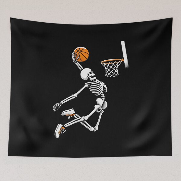 Item preview, Basketball Skeleton Halloween Player designed and sold by Creativedsigna.