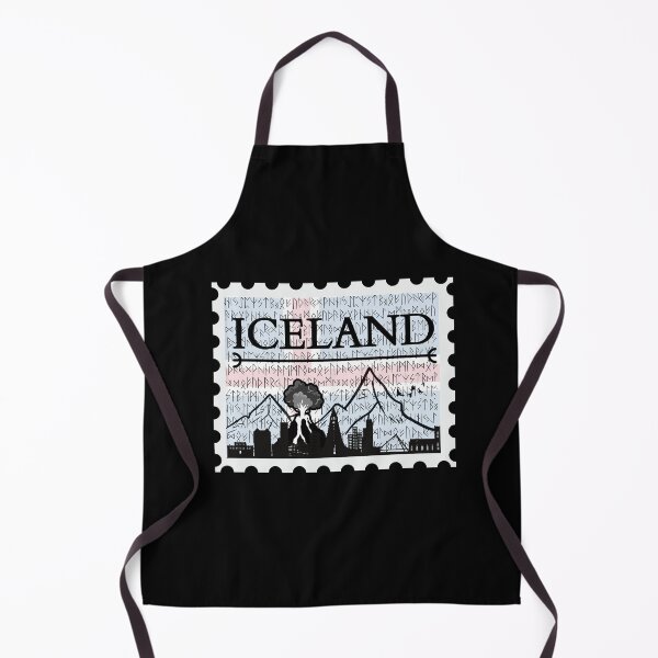 Item preview, Iceland Stamp - Funny gifts for Iceland enthusiasts designed and sold by iX-Physio.