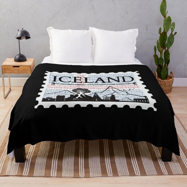 Item preview, Iceland Stamp - Funny gifts for Iceland enthusiasts designed and sold by iX-Physio.