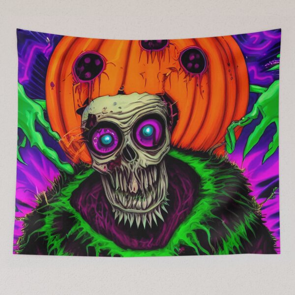 Item preview, Spooky Halloween Illustration: Night of Frights designed and sold by GrizzlyCollective.
