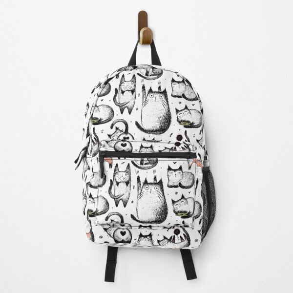 Item preview,  Hand drawn illustration sketch of funny cats designed and sold by Makitsu Neko.
