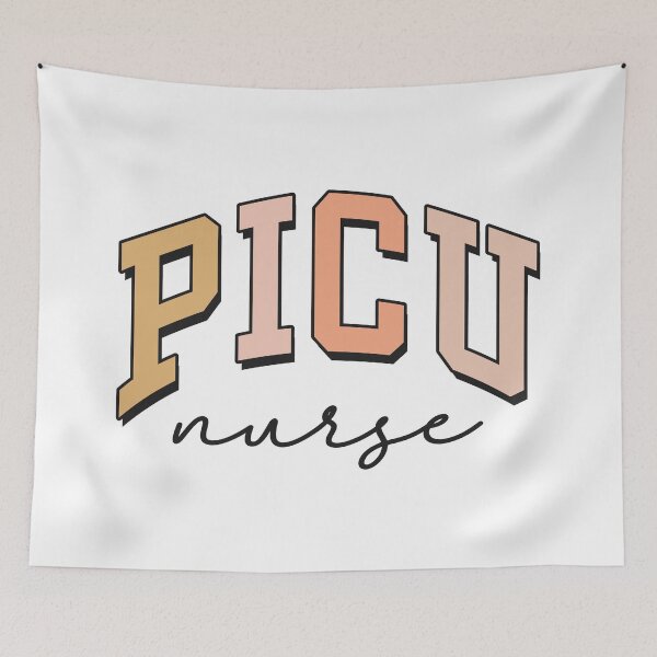 Item preview, PICU Nurse - Pediatric ICU Hero designed and sold by jensbyorlando.