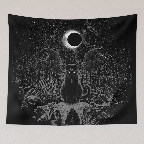 Item preview, The Darkness Cat designed and sold by Neko Mort.