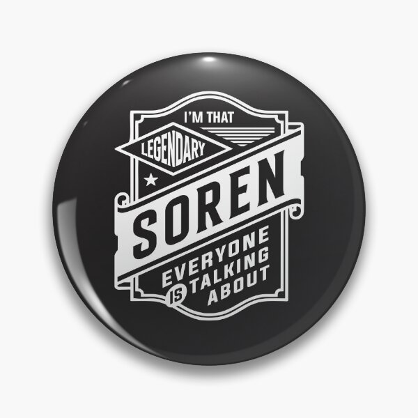 Item preview, Legendary Soren Personalized Name Soren designed and sold by cidolopez.