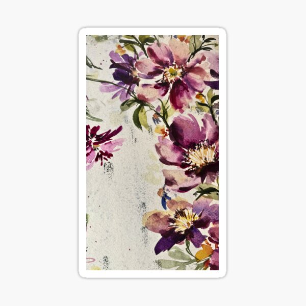 Vista previa del artículo con la obra «flores sueltas», diseñado y vendido por ttmc.