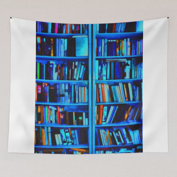 Item preview, Blue Book Shelves designed and sold by bloomingvine.