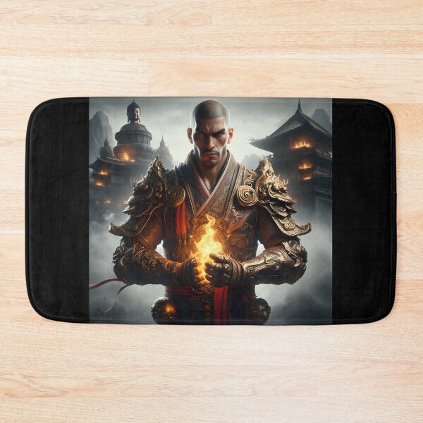 Item preview, Fire Fist Battle Monk designed and sold by GalleryBrisArt.