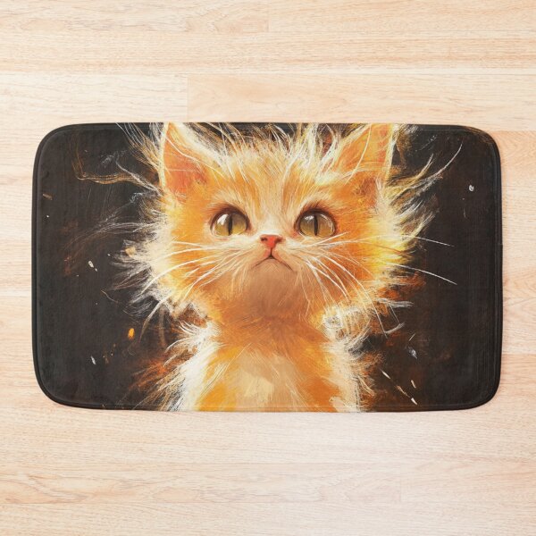 Item preview, Little Shiny Tater Tot Cat Art designed and sold by GrinGalore.