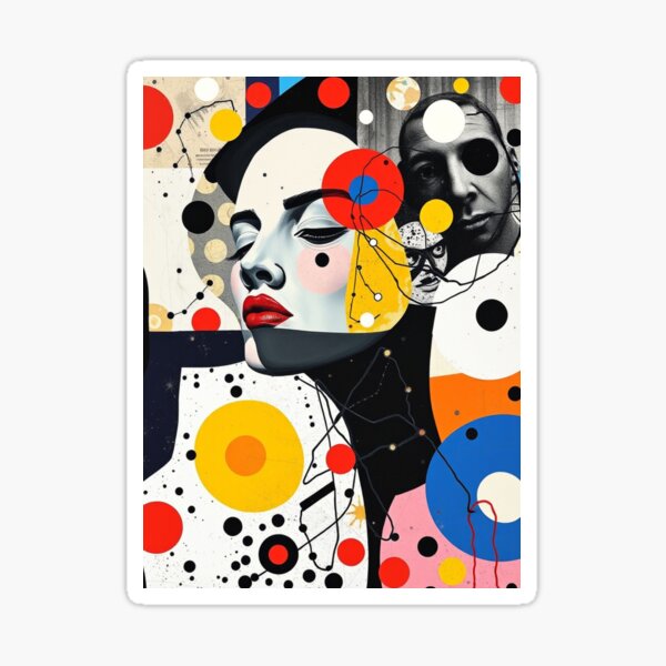 Artikel-Vorschau von Hommage-Collage an Niki de Saint Phalle, designt und verkauft von GasconyPassion.